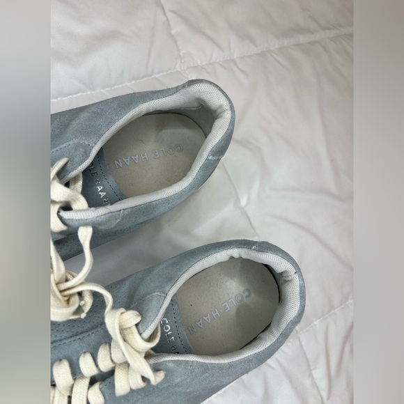 Cole Haan Men's blue Suede Sneakers with Cream Sole size 11.5 - Picture 5 of 8